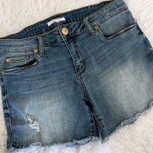 STS Blue Eleonora Distressed Fray Hem Short